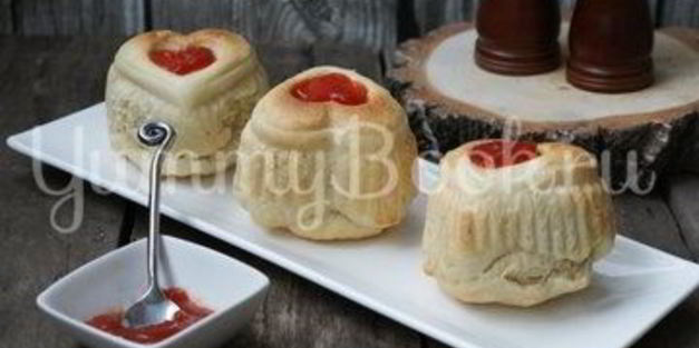 пицца кальцоне сердечки