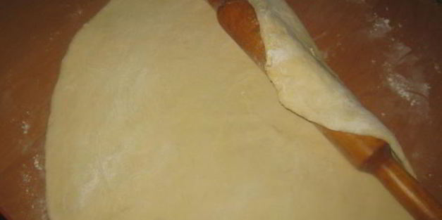 пицца на домашнем дрожжевом тесте