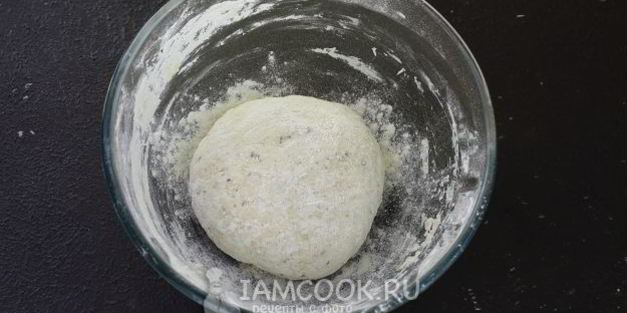 пицца на кефире и майонезе