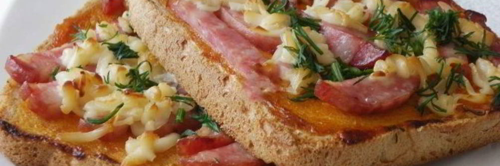 Пицца на хлебе