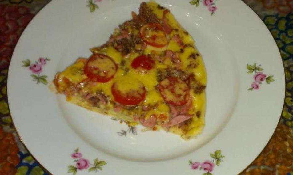 Рецепт пицца на сковороде