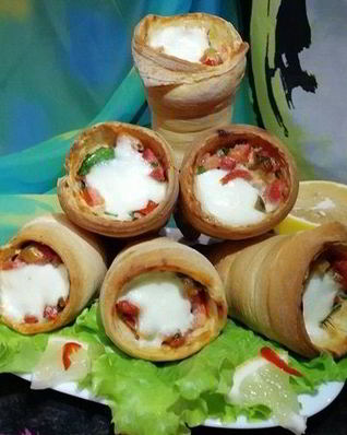 Пицца рожок