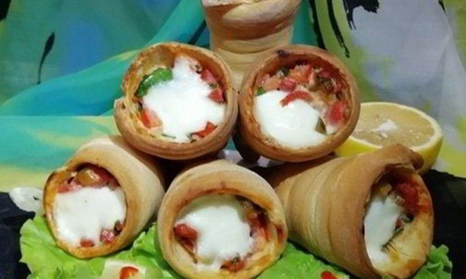 Рецепт пицца рожок