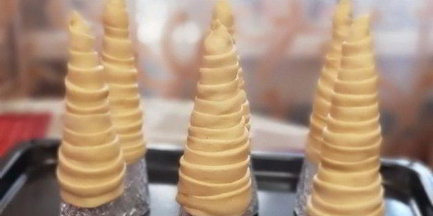 пицца рожок