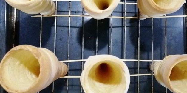 пицца рожок