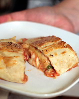 Пицца-рулет