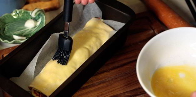 пицца-рулет