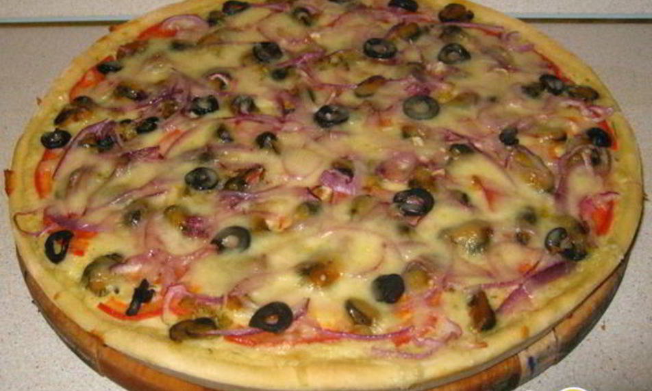 Рецепт пицца с мидиями