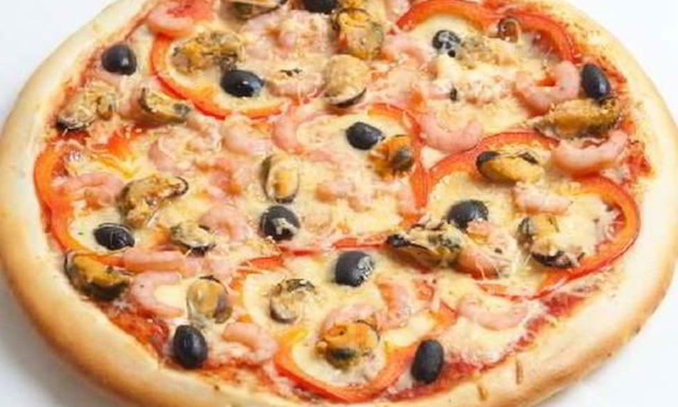 Рецепт пицца с морепродуктами