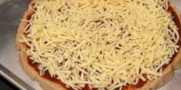 пицца с мясом