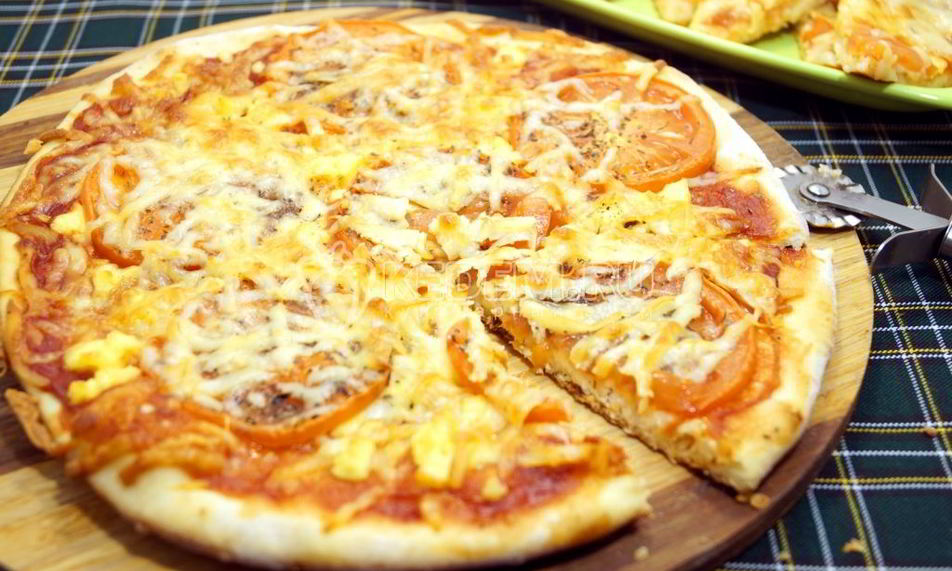 Рецепт пицца с помидорами