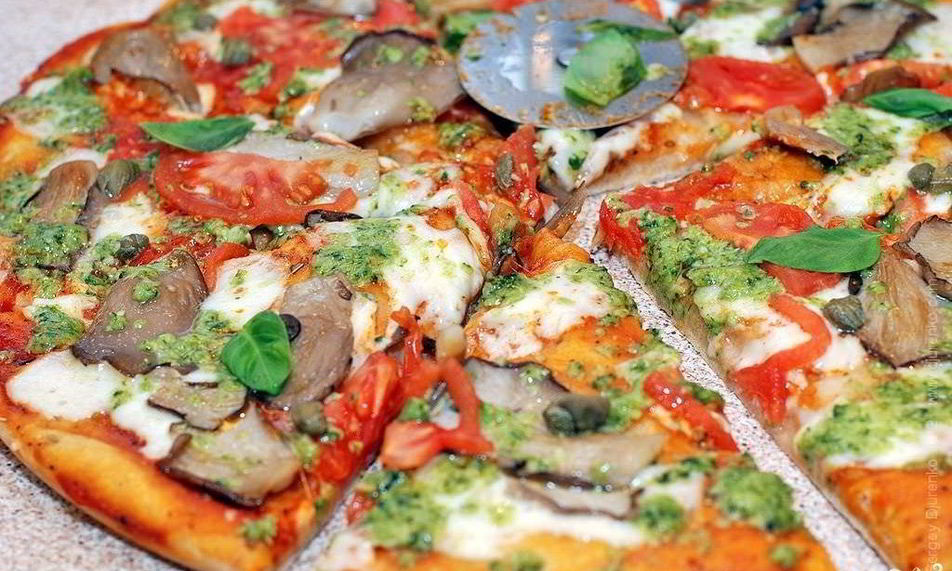 Рецепт пицца с вешенками