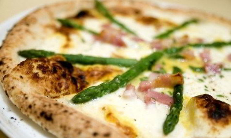 Рецепт пицца со спаржей