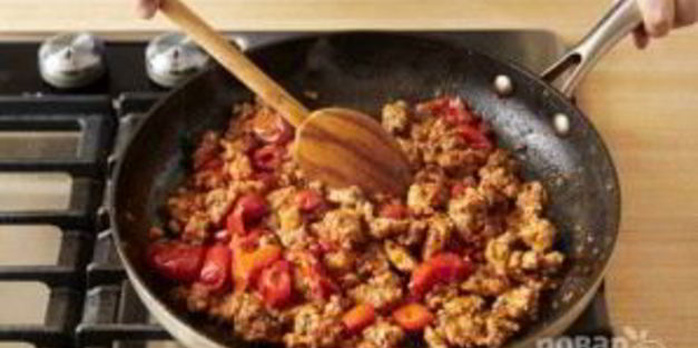 пицца со свининой