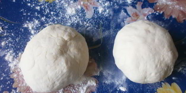 постная пицца с картофелем и грибами