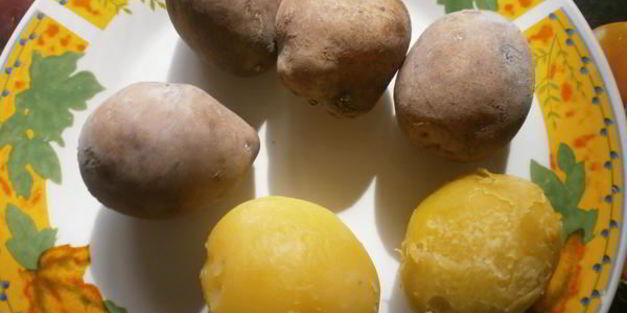 постная пицца с картофелем и грибами