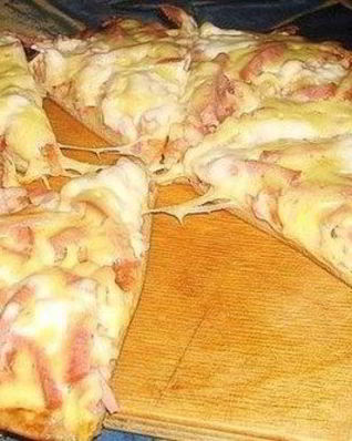 Самая вкусная пицца за 10 минут