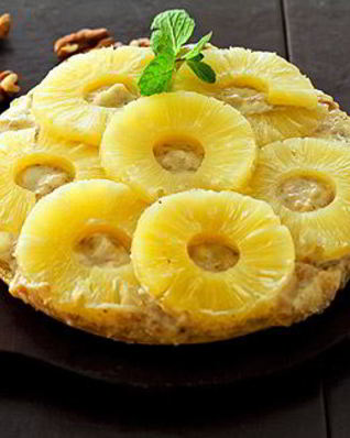 Сладкая пицца с ананасами в мультиварке