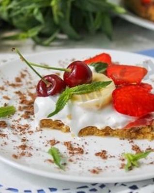 Сладкая пицца за 15 минут, вкусно быстро и просто