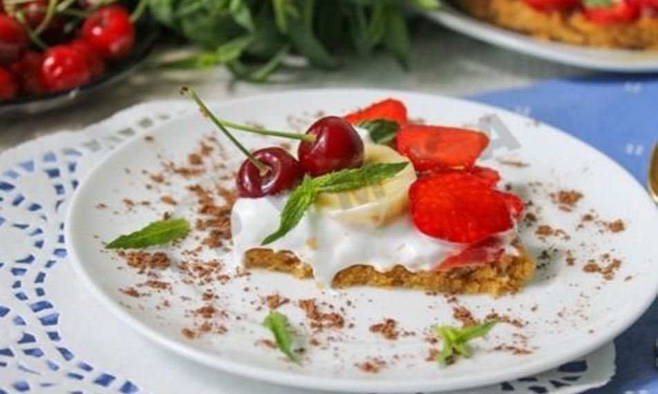 Рецепт сладкая пицца за 15 минут, вкусно быстро и просто