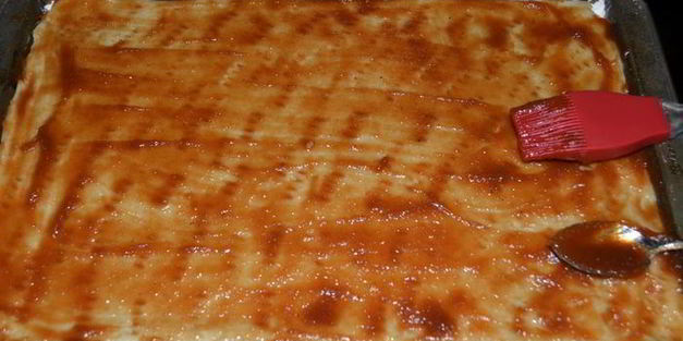 яблочная пицца