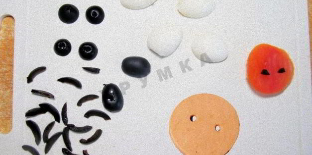 забавная детская мини пицца для детей