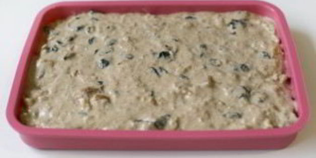 постная выпечка с сухофруктами