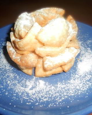 Розочки из хвороста