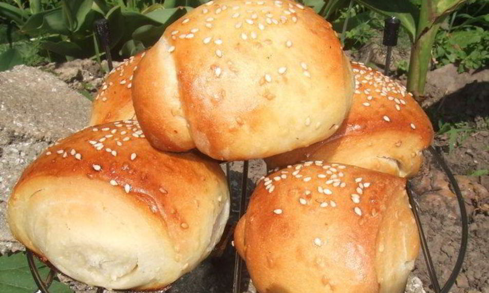 Рецепт рулетики с кунжутом