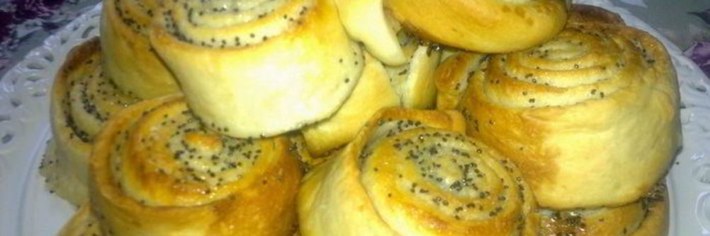 Рулетики с маком