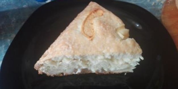 шарлотка с яблоками