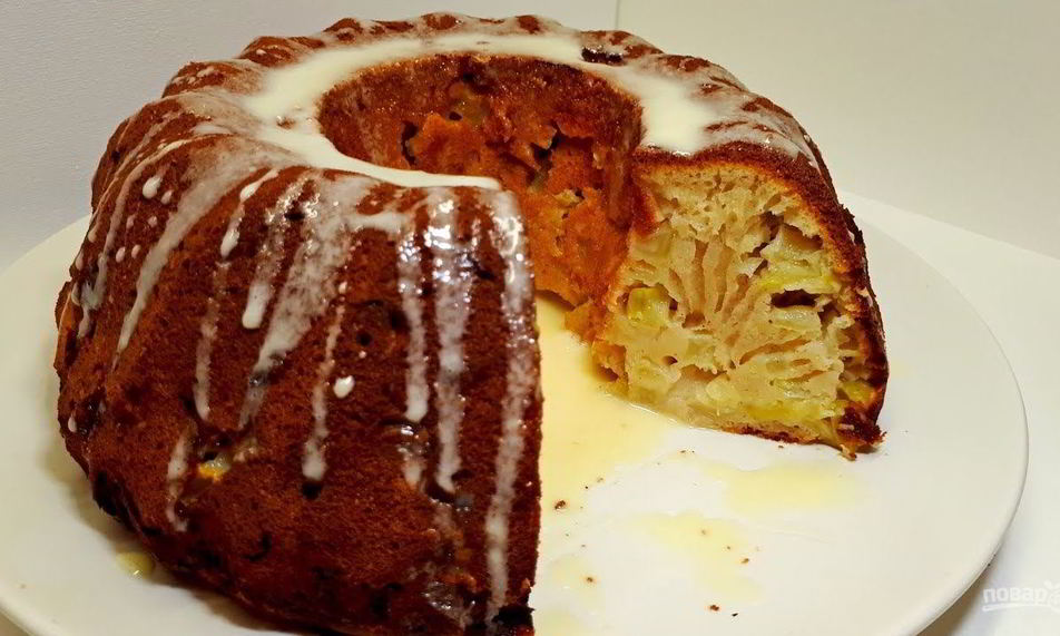 Рецепт яблочная шарлотка