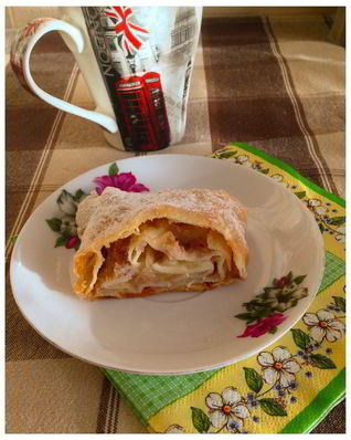Яблочный штрудель