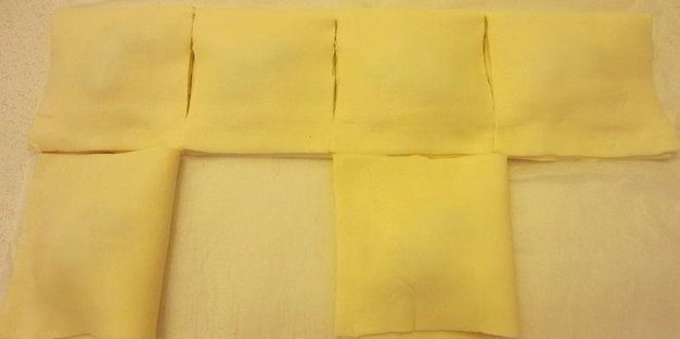 слоеные конвертики идеальный завтрак