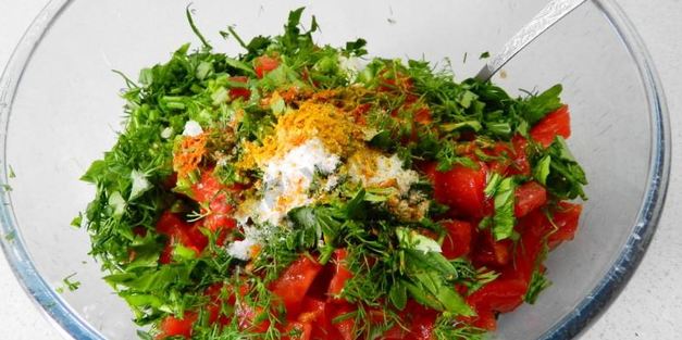 слоеные конвертики с курицей и грибами