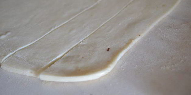 слойки груши с франжипаном