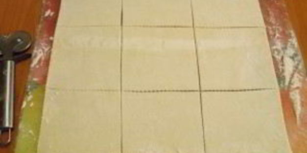 слойки из слоеного бездрожжевого теста