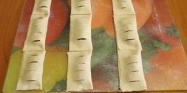 слойки из слоеного бездрожжевого теста