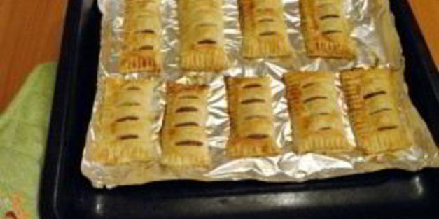 слойки из слоеного бездрожжевого теста