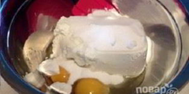 слойки из слоеного теста с творогом