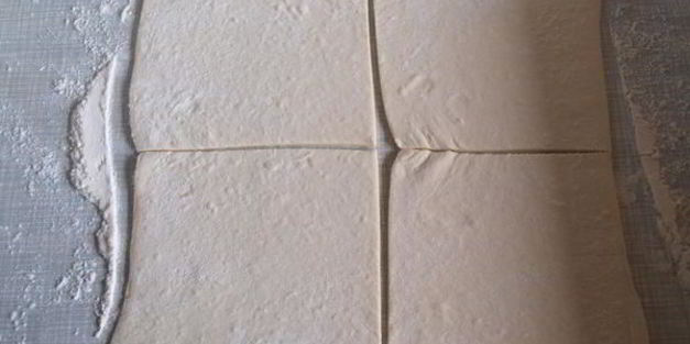 слойки с грушей и шоколадом