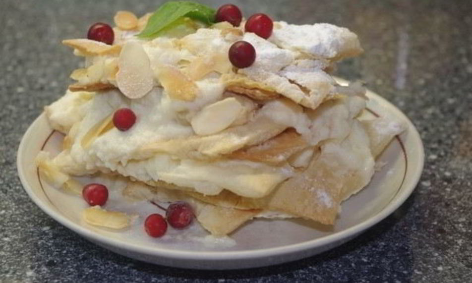 Рецепт слойки с кремом патисьер