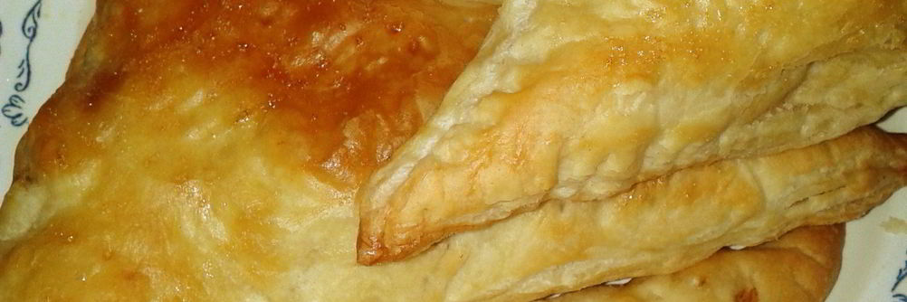 Слойки с курицей и сыром