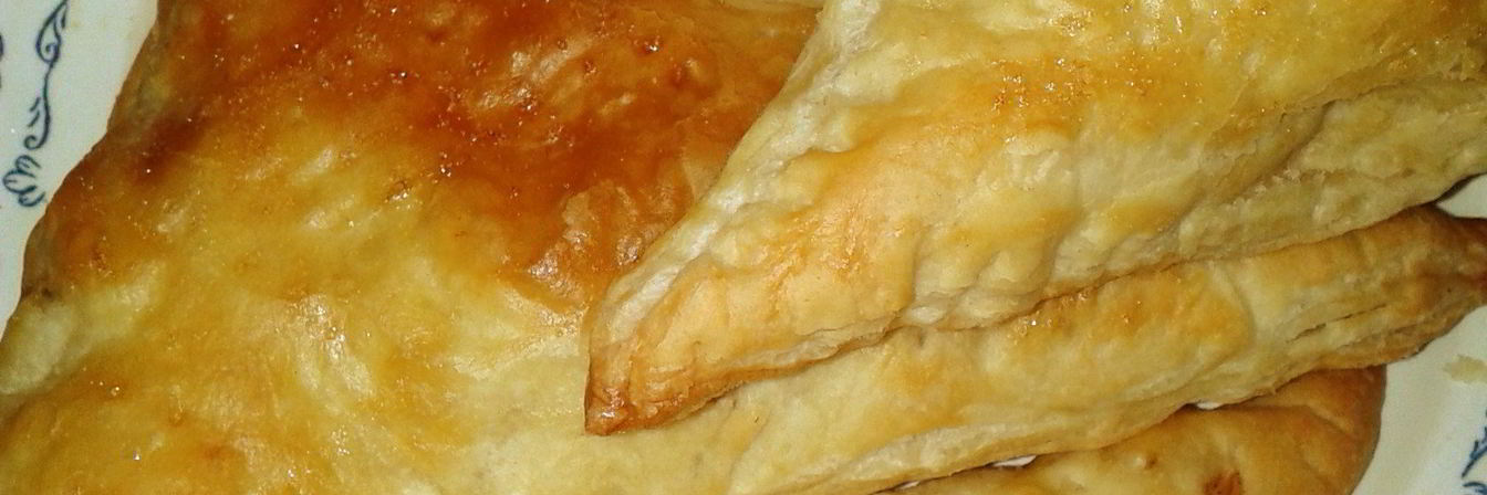 Слойки с курицей и сыром