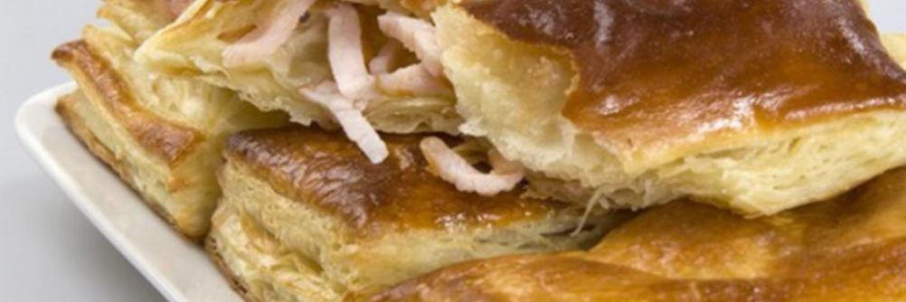 Слойки с ветчиной