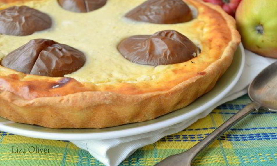 Рецепт чудесный творожник с фаршированными грушами