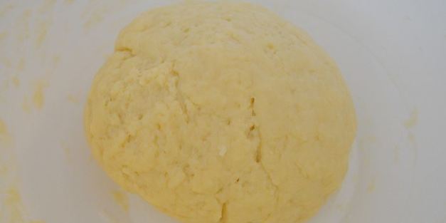 чудесный творожник с фаршированными грушами