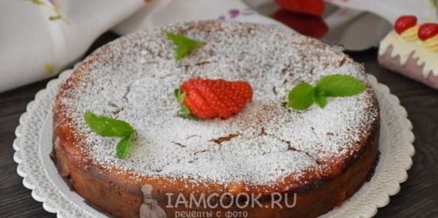 клубничный творожник