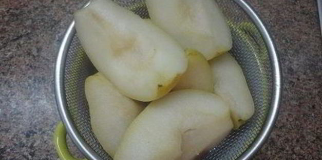 лимонно-грушевый творожник