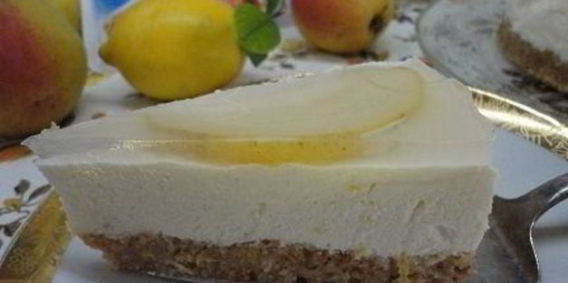 лимонно-грушевый творожник